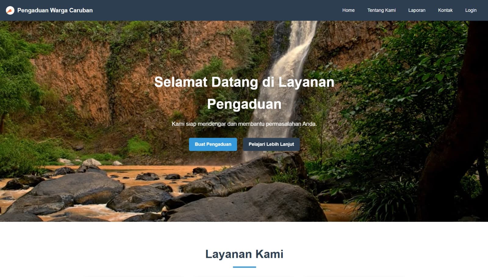 Sistem Pengaduan Online